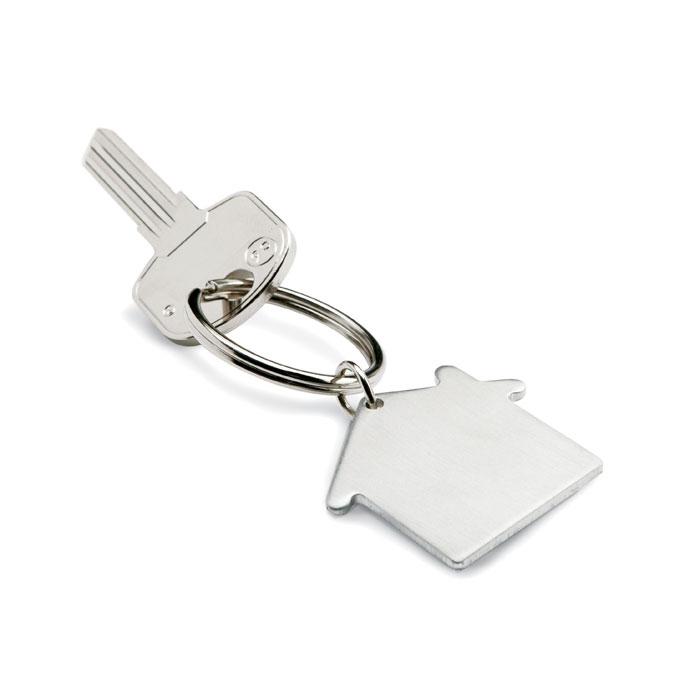 Porte-clés publicitaire - Heim silver mate